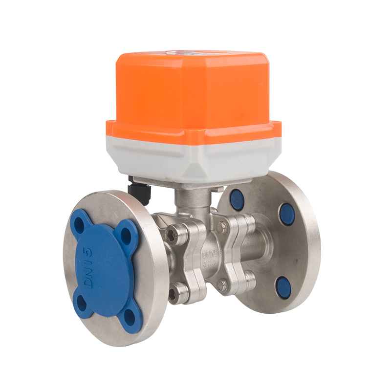 Flange electric ball valve