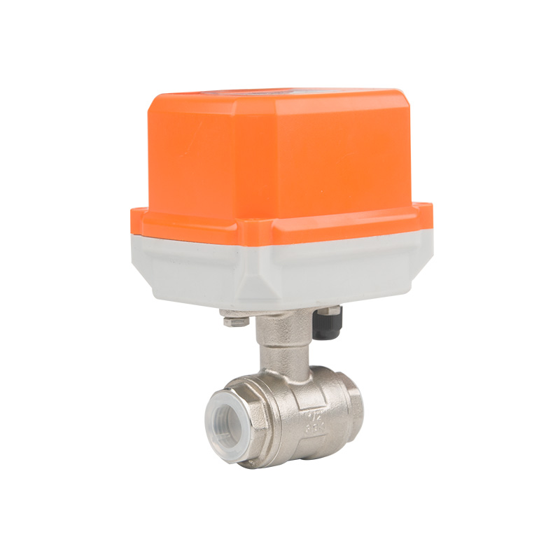 Quick installation electric ball valve